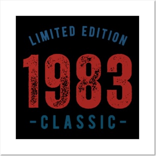 Limited Edition Classic 1983 Posters and Art